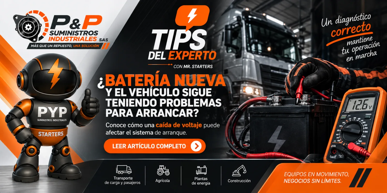 ¿Batería nueva y el vehículo sigue teniendo  problemas para arrancar?