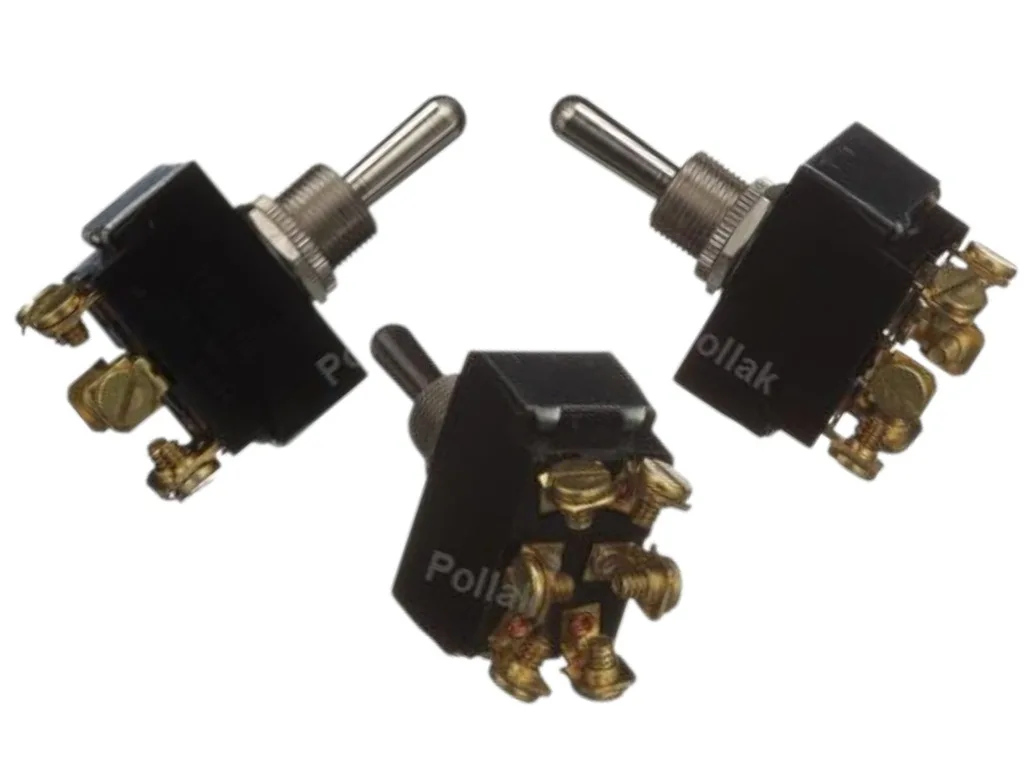 SWITCH LUCES CODILLO ON-OFF-ON 6C 30A