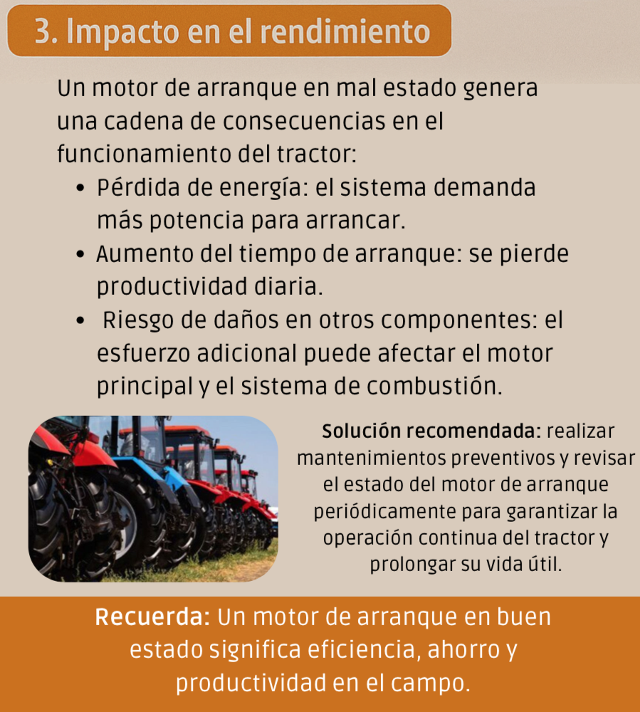 Problemas causados al tractor por un motor de arranque dañado_2